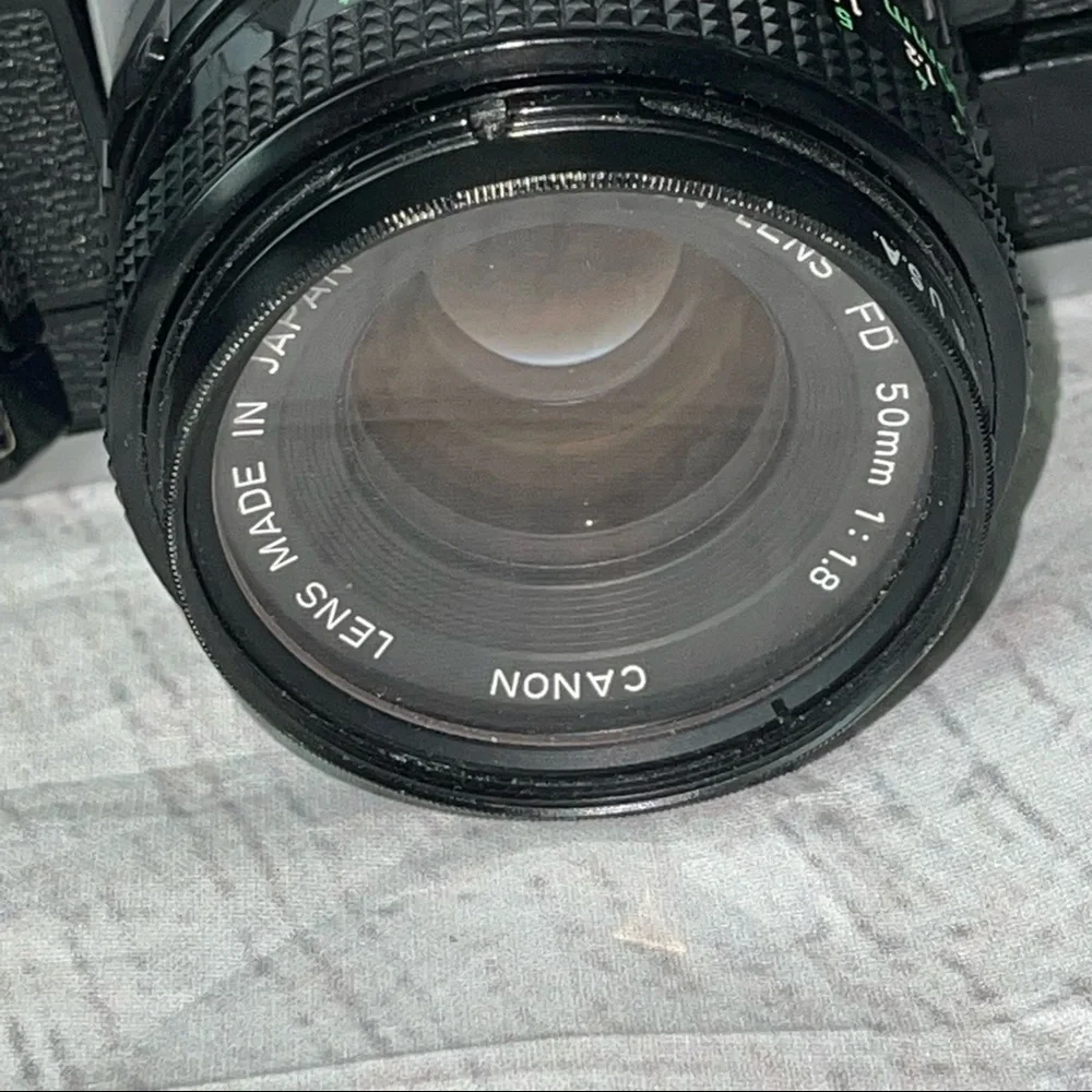 Canon AE-1 Program SLR Camera + 55mm Lens